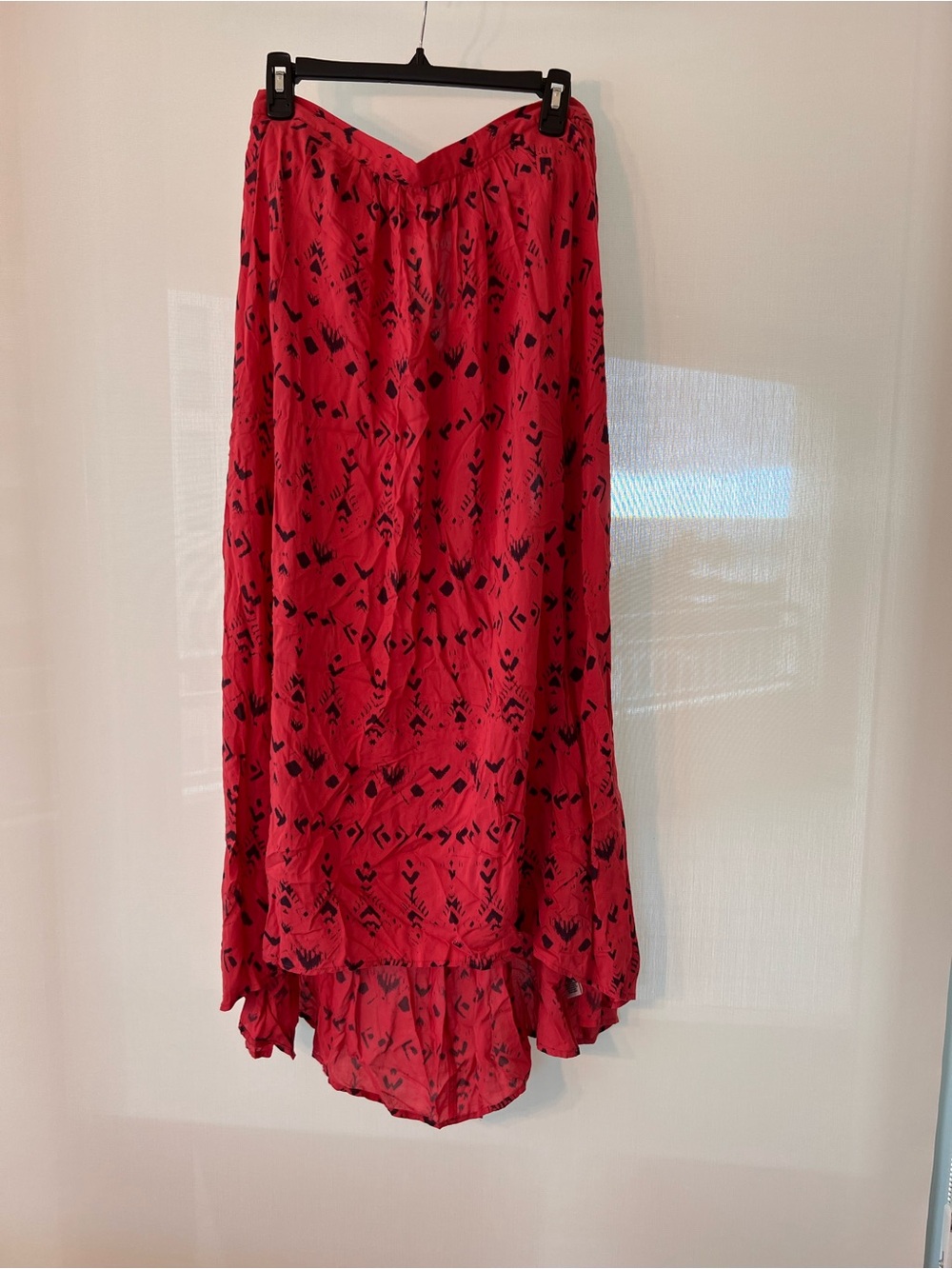 Free People strapless midi dress with keyhole back.